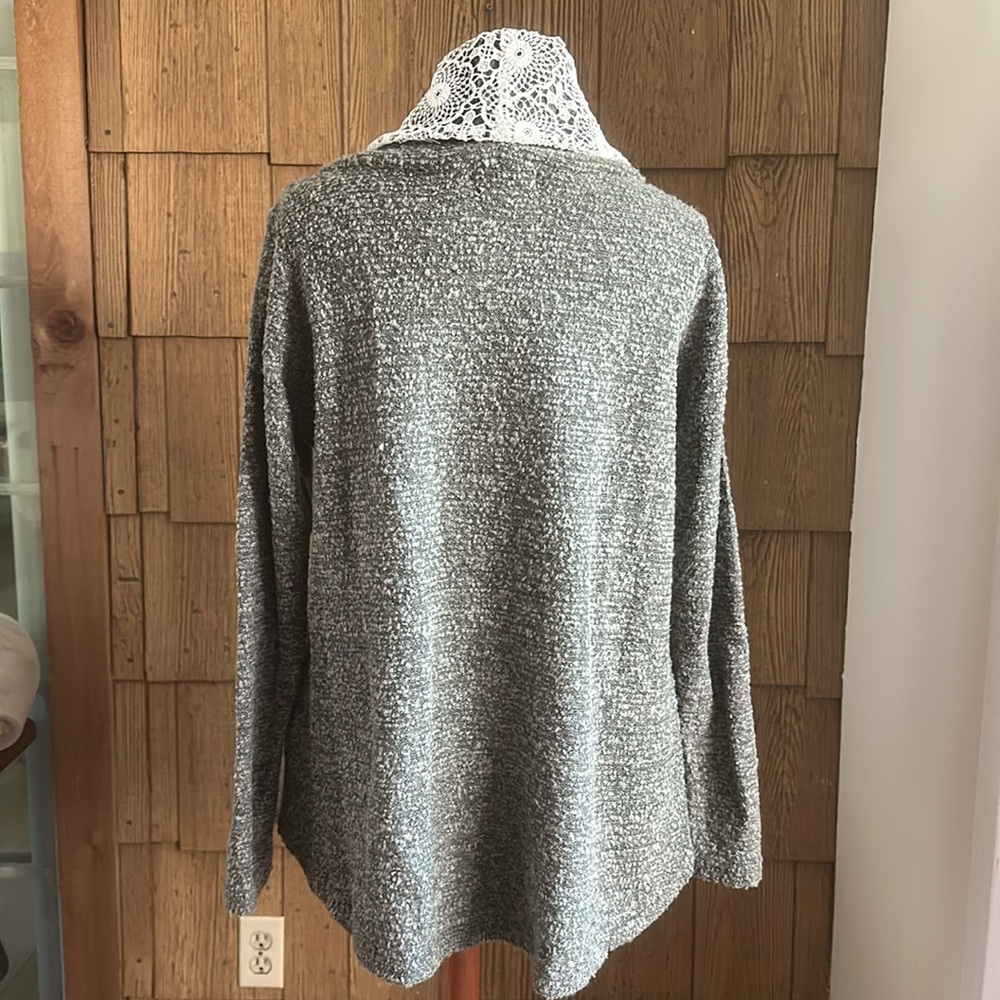 a’reve cowl neck sweater with lace detail size small - Picture 4 of 9